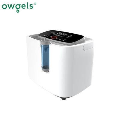 OEM White Home Sử dụng Máy tập trung oxy Máy thở oxy di động với nguyên tử hóa