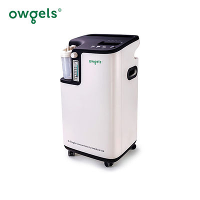 Máy tập trung oxy bằng nhựa Owgels 5L Hệ thống báo động thông minh 93% độ tinh khiết