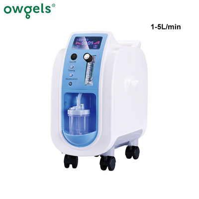 96% Purity Owgels Máy tập trung oxy di động 5 lít để sử dụng tại nhà