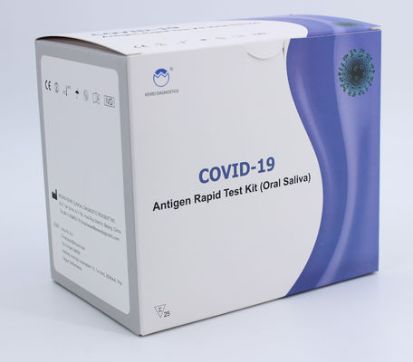 Bộ xét nghiệm nhanh kháng nguyên Covid-19 chính xác 25 xét nghiệm / bộ cho phòng thí nghiệm